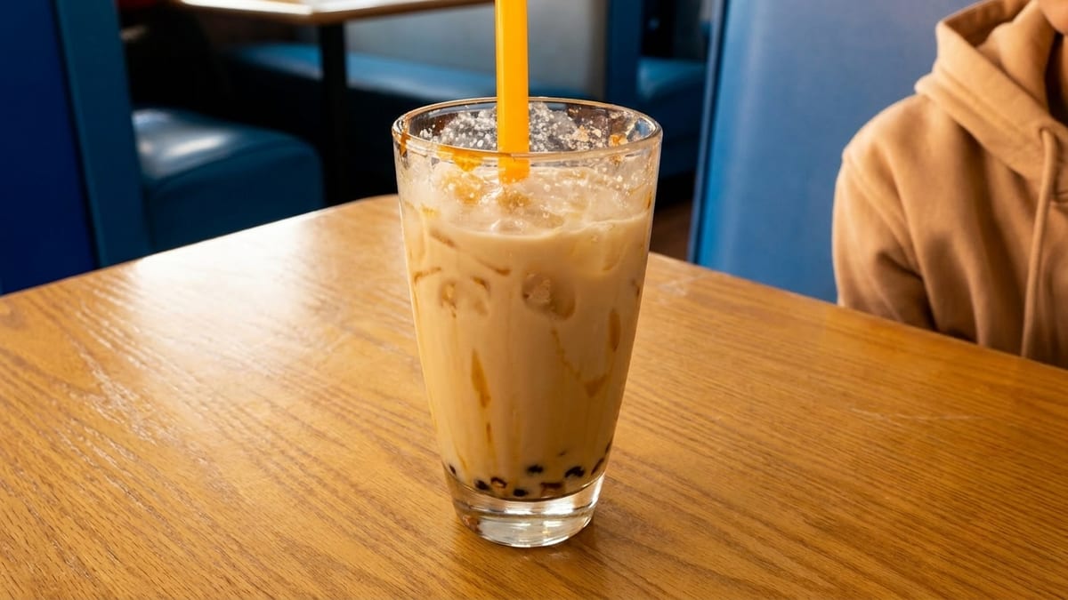 Bubble tea and Topo Iced Tea